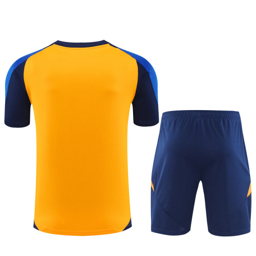 24/25 Juventus kids Short sleeve orange training suit