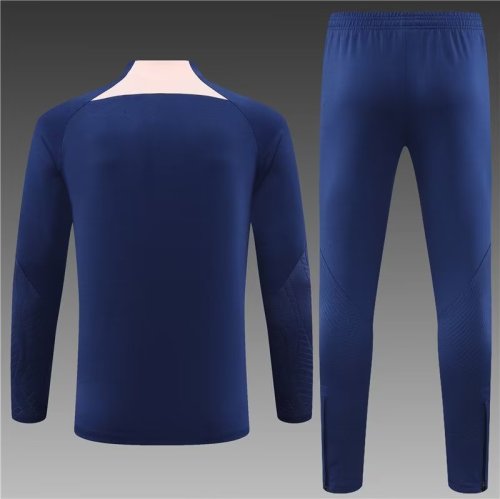 23/24 Atletico Madrid kids Royal blue training suit
