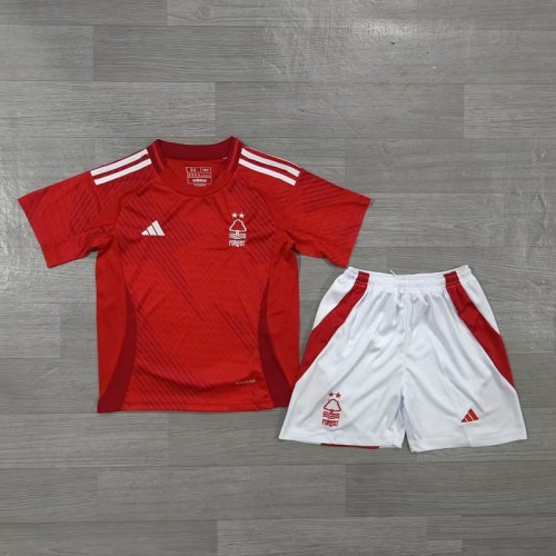 24/25 Nottingham Forest home kids kit