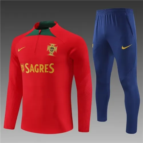 23/24 Portugal kids red training suit