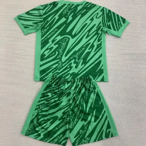 24/25 PSG Green goalkeeper kids kit
