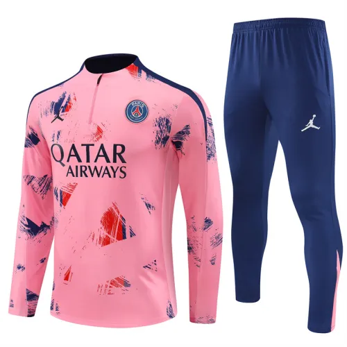 24/25 PSG Pink Jordan kids training suit