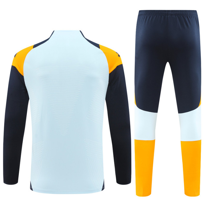 24/25 Real Madrid Kids training suit yellow