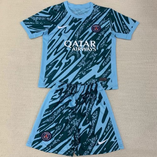 24/25 PSG Light blue goalkeeper  Adult Set