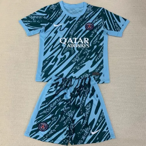 24/25 PSG Light blue goalkeeper  Adult Set
