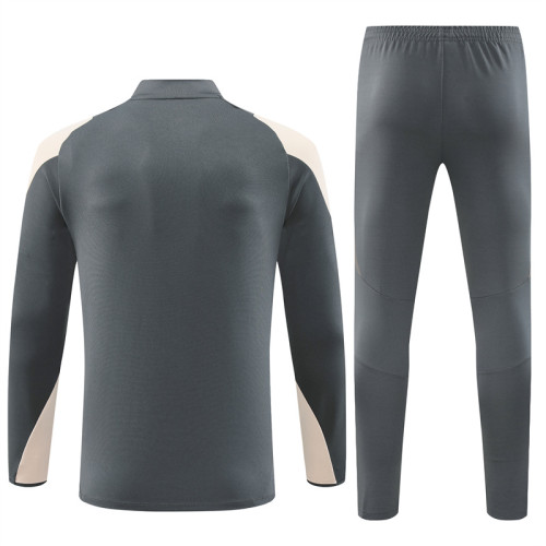 24/25 Real Madrid Kids training suit dark grey