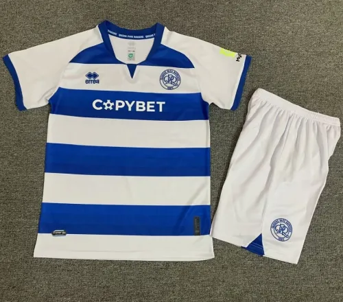 24/25 Queens Park Rangers home kids kit