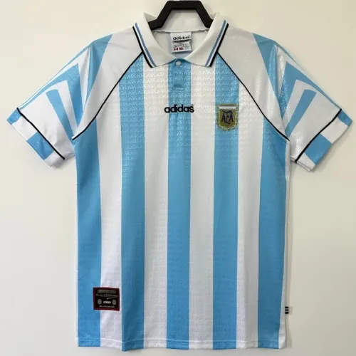 Retro 96/97 Argentina home football Jersey
