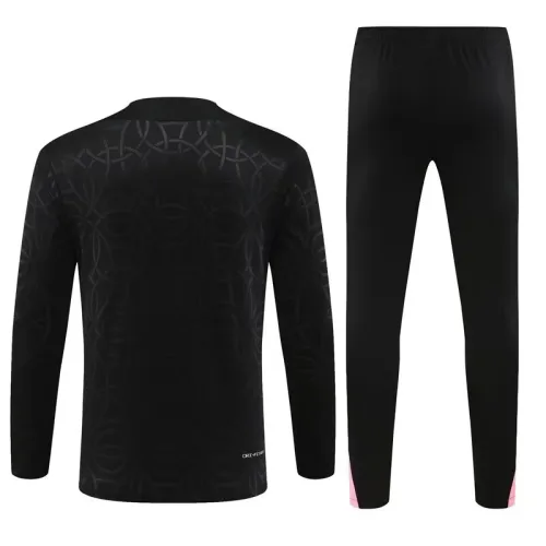 24/25 PSG black Jordan kids training suit