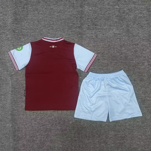 24/25 West Ham United home kids kit