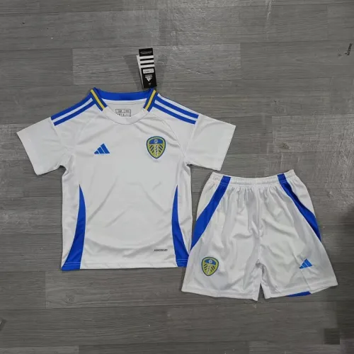 24/25 Leeds United home kids kit
