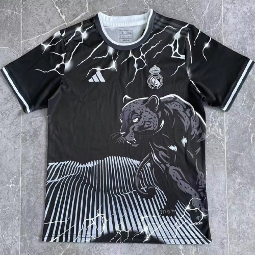 24/25 Real Madrid Cheetah version black white