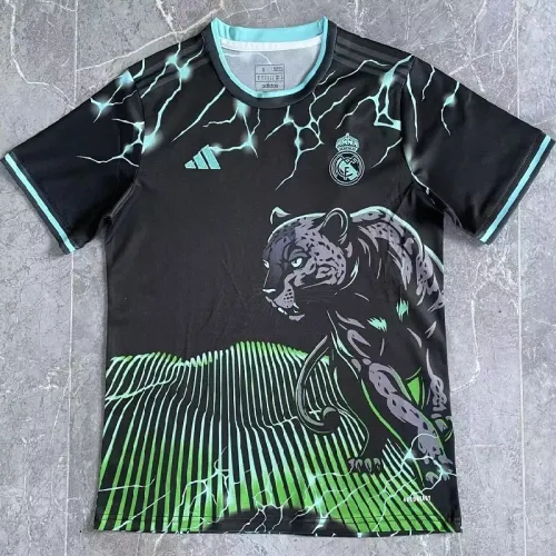 24/25 Real Madrid Cheetah version Black green