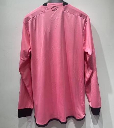 24/25 Inter Miami home Long sleeve football jersey