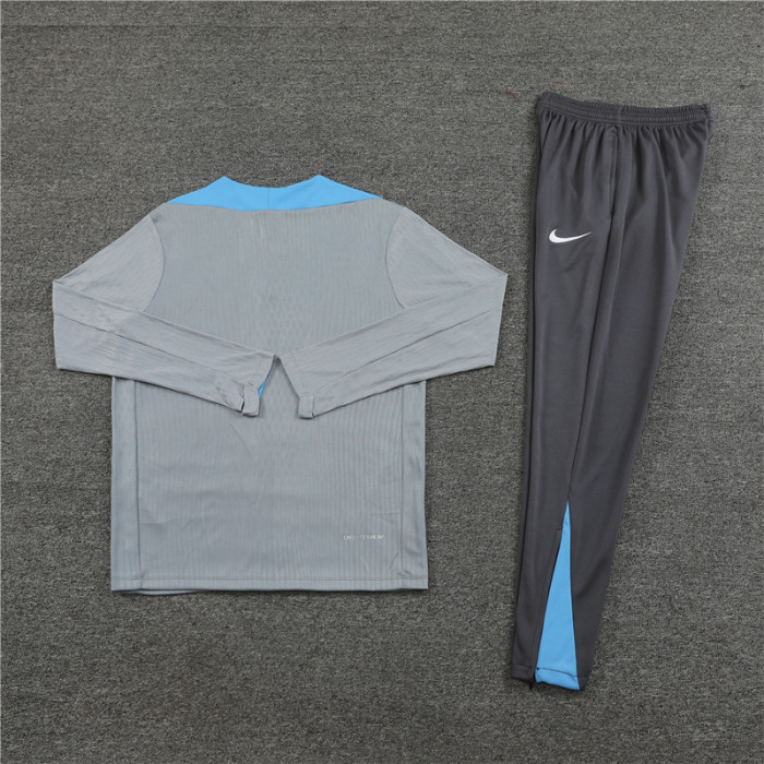 24/25 Tottenham Hotspur kids light gray training suit