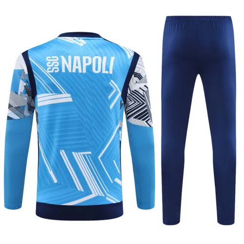 23/24 Napoli kids EA7 training suit Royal Blue