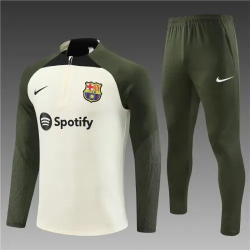 23/24 Barcelona off-white training suit