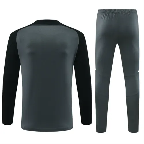 24/25 Manchester United kids training suit dark grey