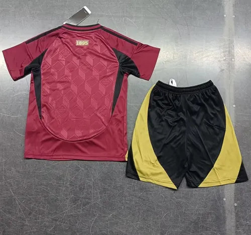 24/25 Belgium home kids kit football Jersey