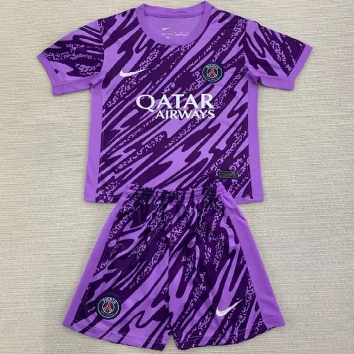 24/25 PSG Purple  goalkeeper  Adult Set