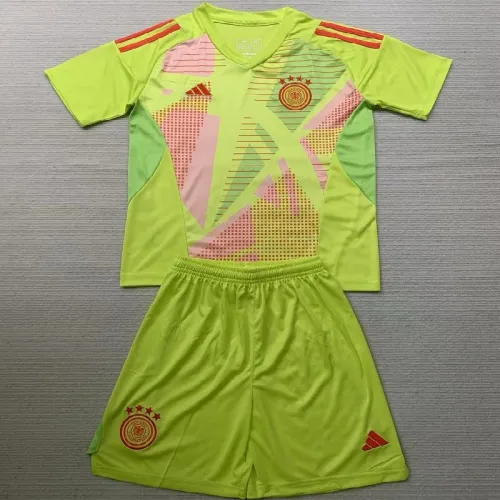 24/25 Germany green Goalkeeper kids kit