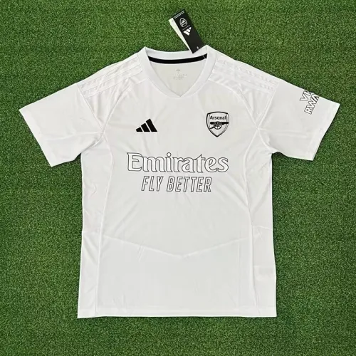 25/26 Arsenal white football Jersey