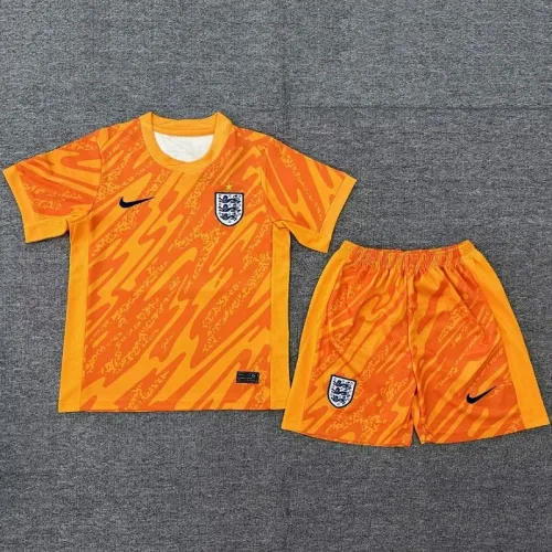 24/25 England goalkeeper kids kit