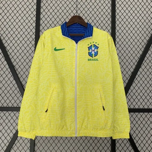 24/25 Brazil Two sided windbreaker