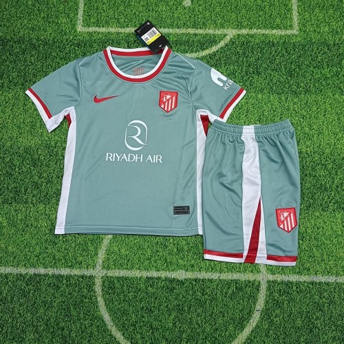 24/25 Atletico Madrid away kids kit