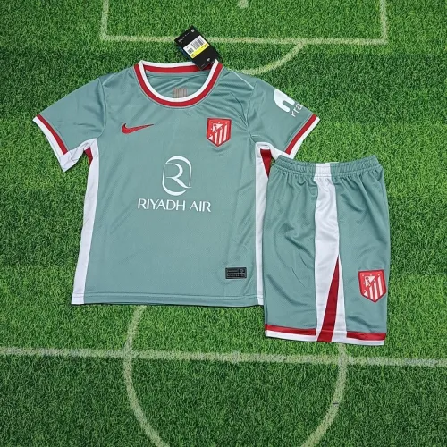 24/25 Atletico Madrid away kids kit