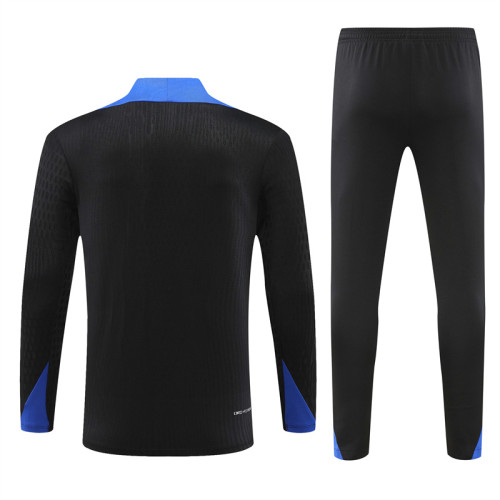 24/25 France kids training suit black