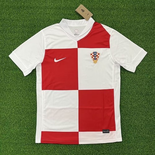 24/25 Croatia home football Jersey