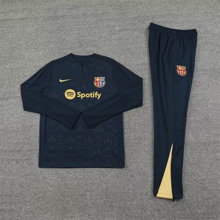 24/25 Barcelona kids Royal Blue training suit