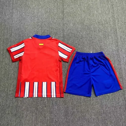 24/25 Atletico Madrid home kids kit