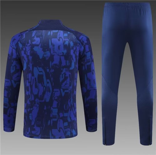 23/24 Chelsea kids Royal blue training suit