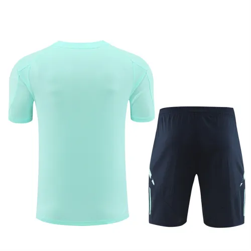 24/25 Real Madrid kids Short sleeve Hulan color training suit