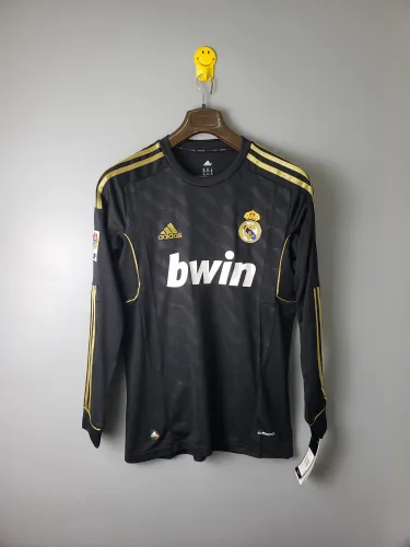 Retro 2012 Real Madrid black long sleeves
