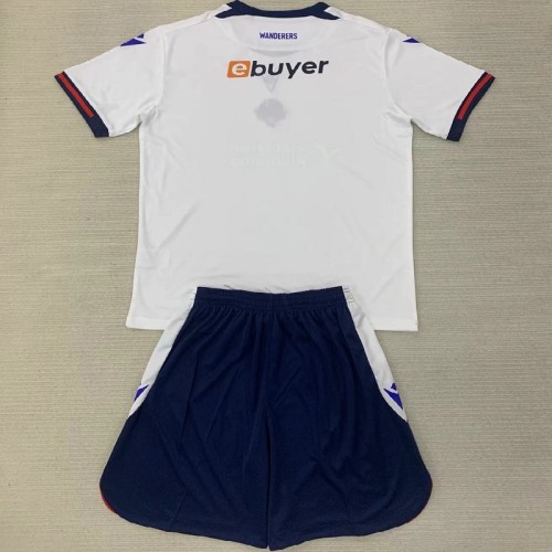 24/25 Bolton Wanderers home kids kit