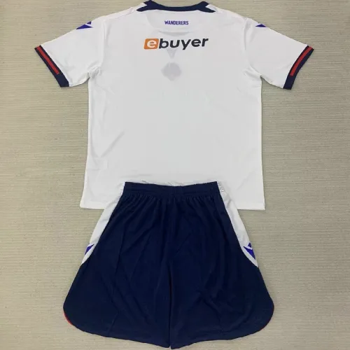 24/25 Bolton Wanderers home kids kit