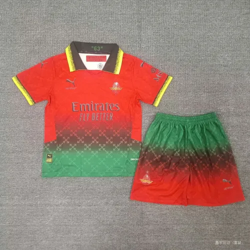 24/25 AC milan fourth red kids kit