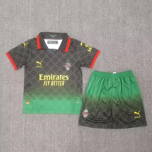 24/25 AC milan fourth green kids kit