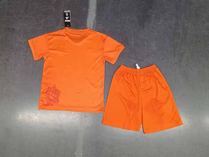 24/25 Real Madrid Y3 orange kids kit