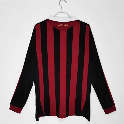 Retro 09/10 AC milan home Long sleeve