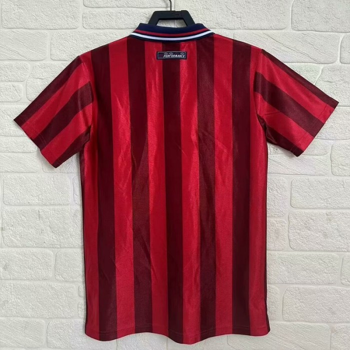 Retro 1998 England Away football jersey