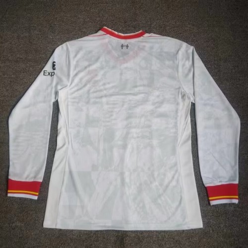 24/25 liverpool third Long sleeved football Jersey