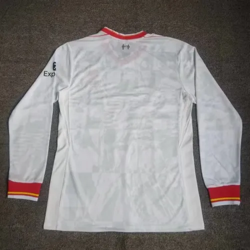 24/25 liverpool third Long sleeved football Jersey