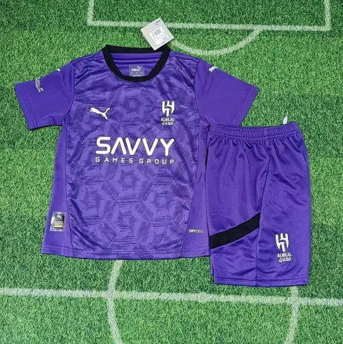24/25 Al Hilal Saudi third kids kit