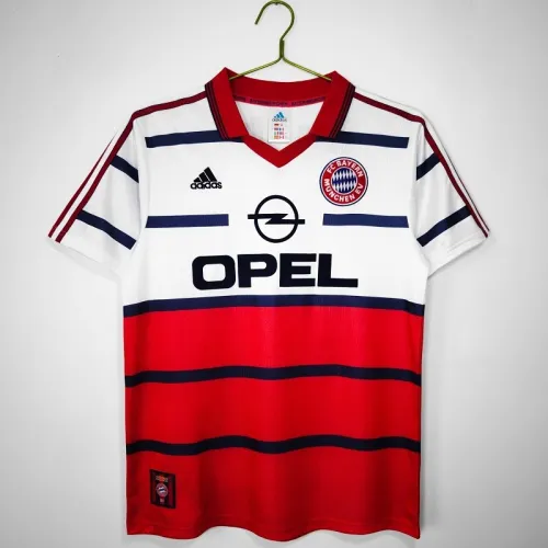 Retro 98/00 Bayern Munich away football jersey