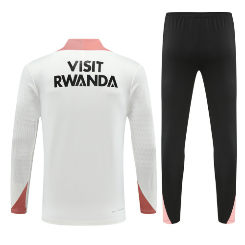 24/25 PSG white Jordan kids training suit