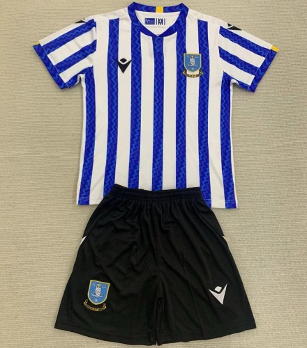 24/25 Sheffield Wednesday home kids kit